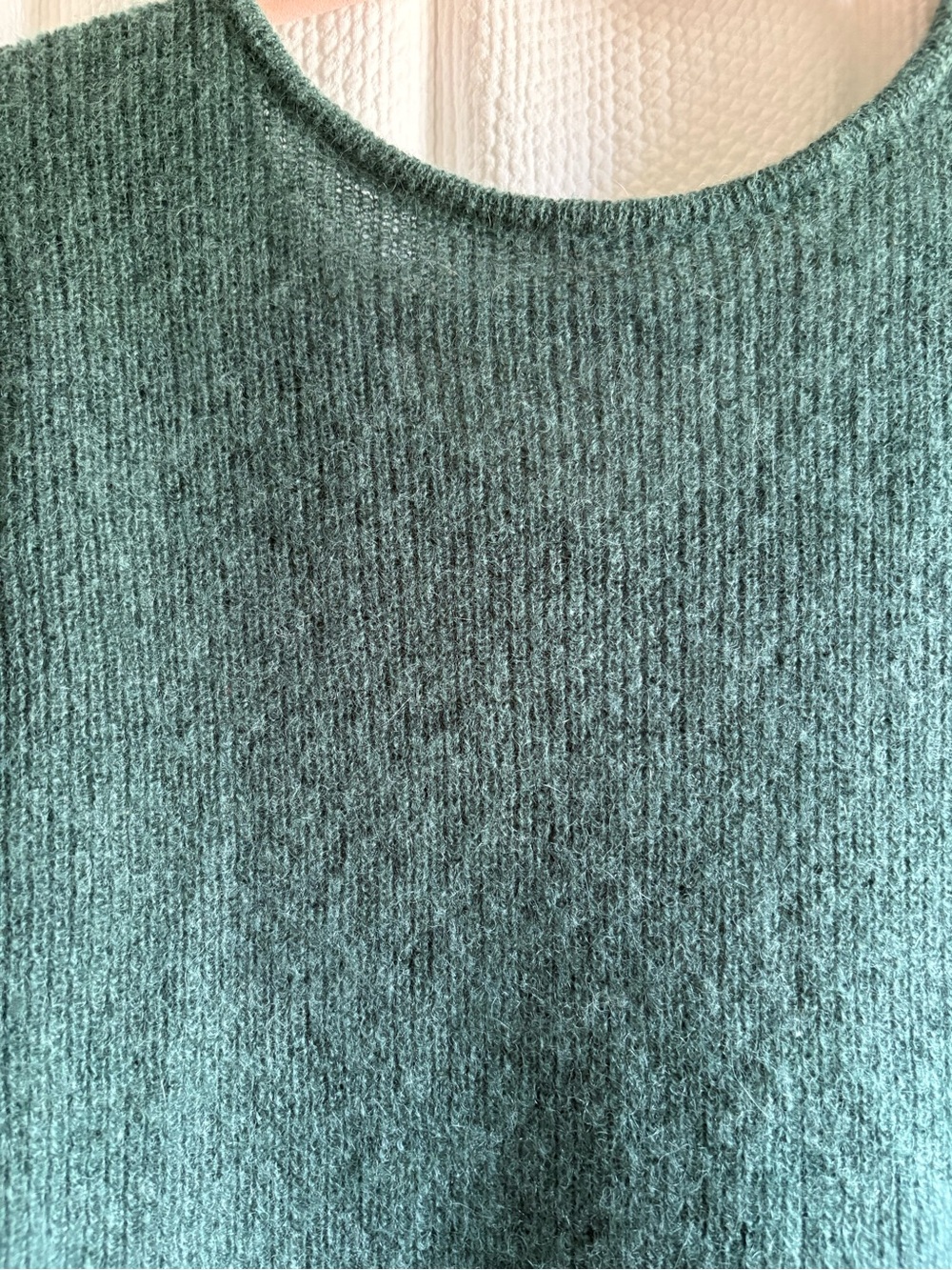 Sézane Gaspard cardigan in sage - Picture 6 of 8